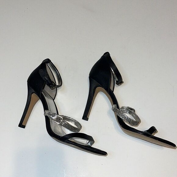 WORTHINGTON BLACK SANDALS SIZE 7.5 - Picture 2 of 5